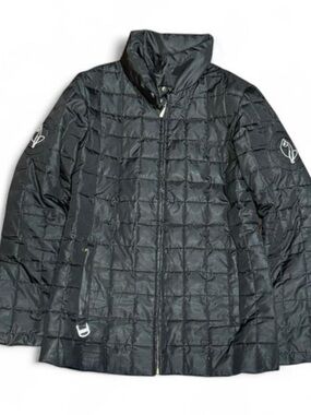 Y2K Baby Phat Embroidered Quilted Puffer Jacket